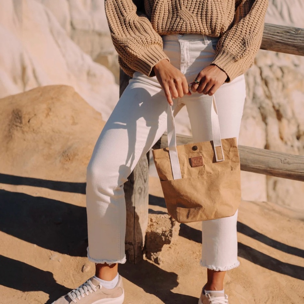 Eco Friendly Tan Tote Bag